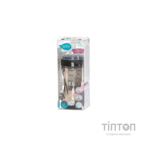 Пляшечка для годування Nuvita Mimic Cool 250мл чорна (NV6032BLACK)