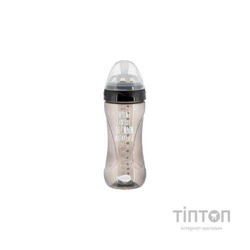 Пляшечка для годування Nuvita Mimic Cool 330мл чорна (NV6052BLACK)