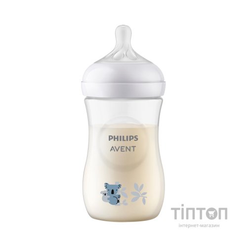 Пляшечка для годування Philips AVENT Natural Природний потік Коала 260 мл (SCY903/67)