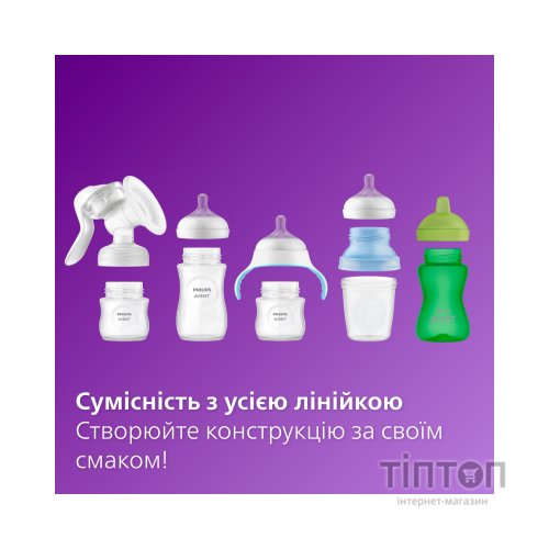 Пляшечка для годування Philips AVENT Natural Природний потік Жираф 260 мл (SCY903/66)