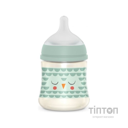 Пляшечка для годування Suavinex Bonhomia, повільний потік, 150 мл зелена (307832)