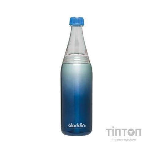Пляшка для води Aladdin Fresco Twist&Go 0.6 л синяя (6939236337182)