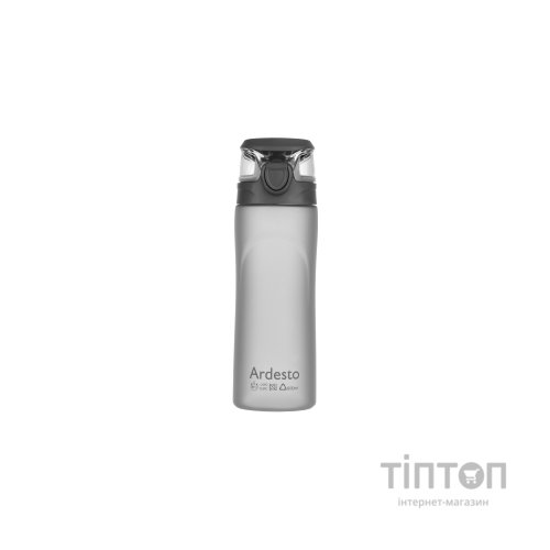 Пляшка для води Ardesto 600 мл Grey (AR2205PGY)