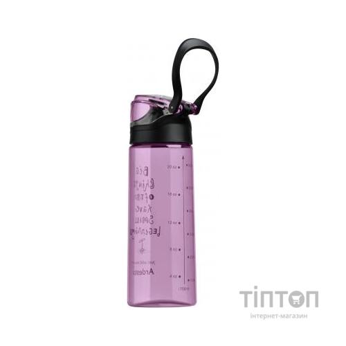 Пляшка для води Ardesto Big Things 700 мл Pink (AR2206PR)