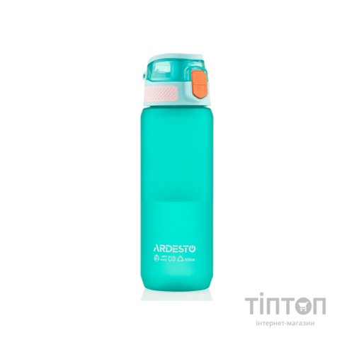 Пляшка для води Ardesto Matte 800мл блакитний (AR2281MB)