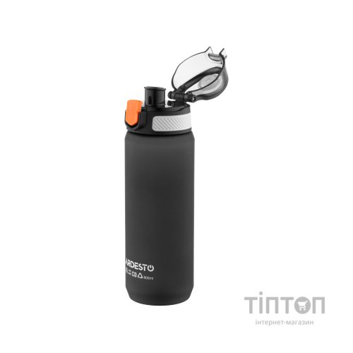 Пляшка для води Ardesto Matte 800мл чорний (AR2281ML)