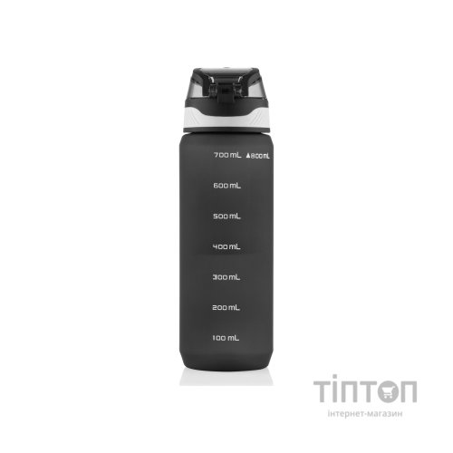 Пляшка для води Ardesto Matte 800мл чорний (AR2281ML)