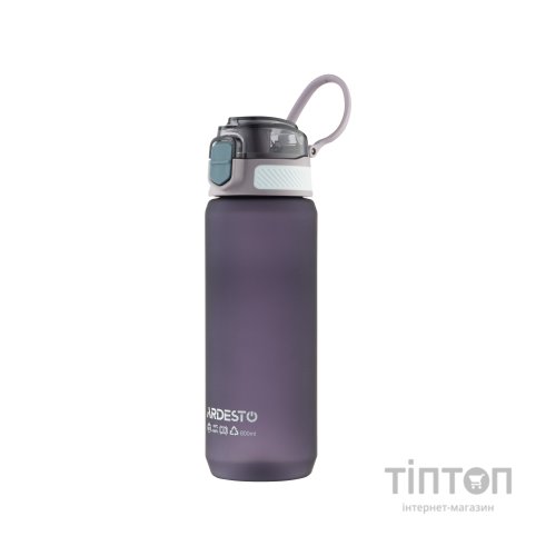 Пляшка для води Ardesto Matte 800мл, пластик, фіолетовий (AR2281MG)