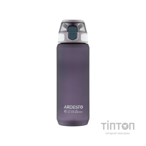 Пляшка для води Ardesto Matte 800мл, пластик, фіолетовий (AR2281MG)