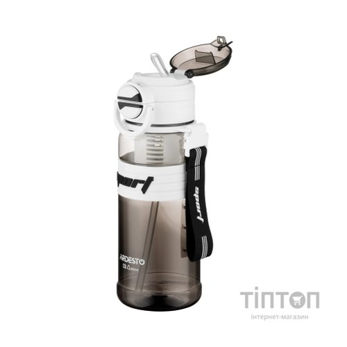Пляшка для води Ardesto Urban 850мл, пластик, білий (AR2285UW)