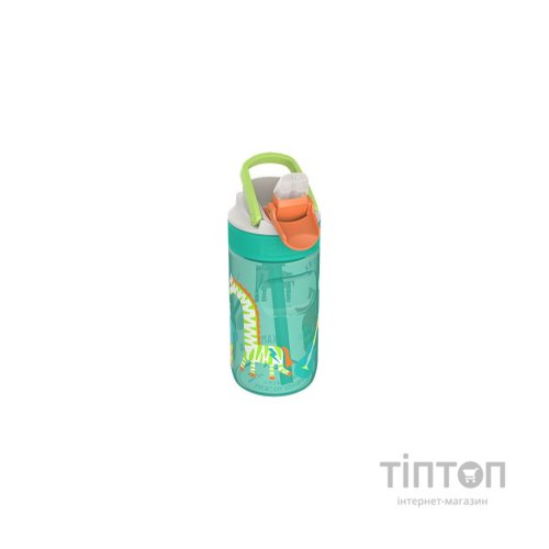 Пляшка для води Kambukka Lagoon kids Disco Zoo 400 мл помаранчева (11-04058)