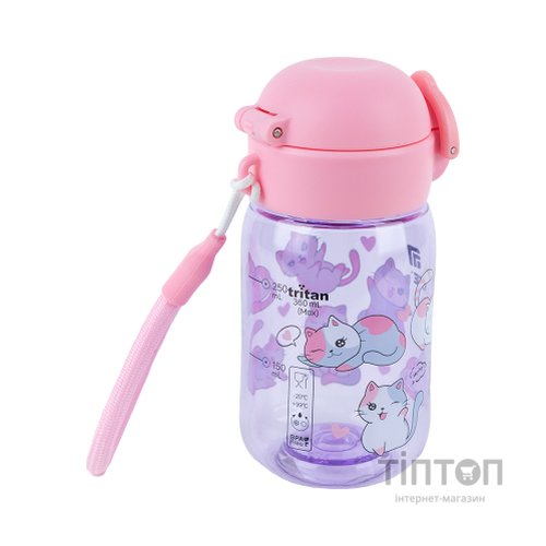 Пляшка для води Kite 360 мл, Cats (K25-1235-1)