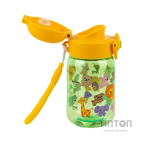Пляшка для води Kite 360 мл, Zoo (K25-1235-3)