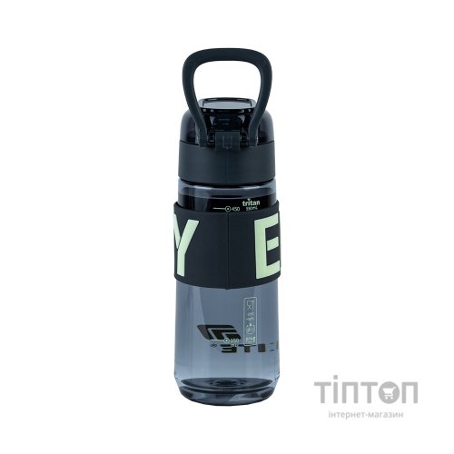 Пляшка для води Kite 550 мл сіра (K25-1232-1)