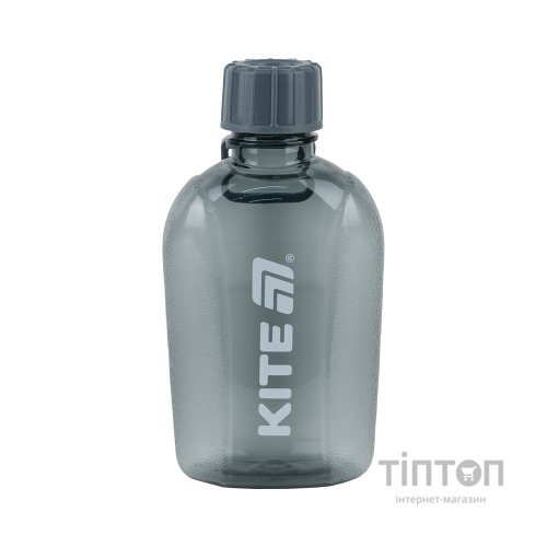 Пляшка для води Kite 650 мл сіра (K25-1240-1)