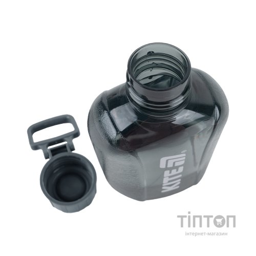 Пляшка для води Kite 650 мл сіра (K25-1240-1)