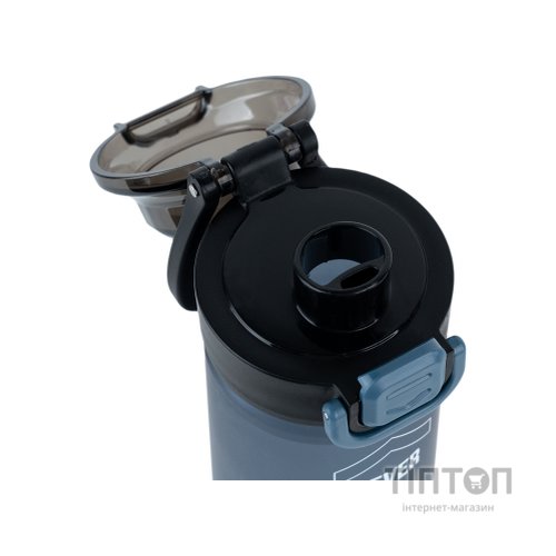 Пляшка для води Kite 760 мл, сіра (K25-1214-1)