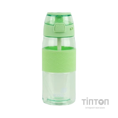 Пляшка для води Kite K26, 600 мл, зелена (K26-1201-3)