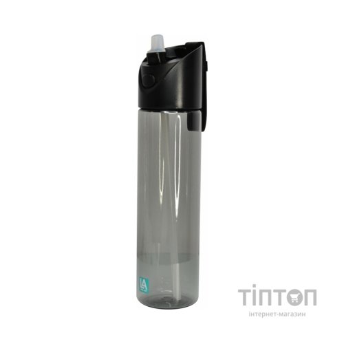 Пляшка для води Line Art Active 650 мл чорний (60012718LA-01)
