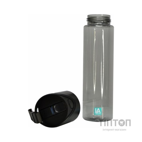 Пляшка для води Line Art Active 650 мл чорний (60012718LA-01)