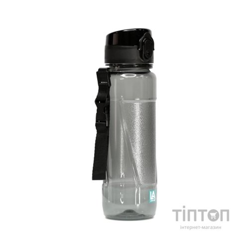 Пляшка для води Line Art Lens 600 мл сірий (60014418LA-07)