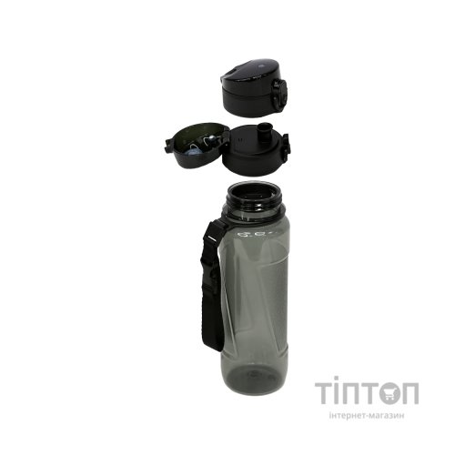 Пляшка для води Line Art Lens 600 мл сірий (60014418LA-07)