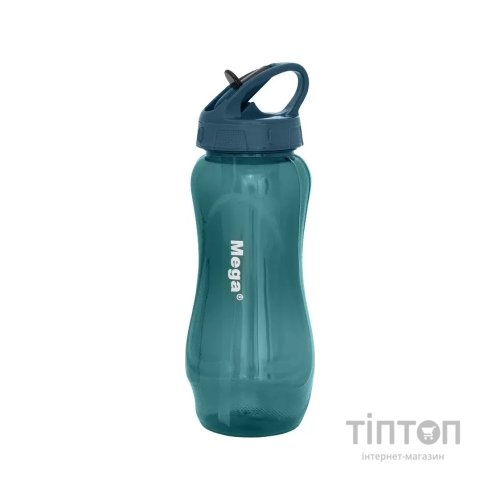 Пляшка для води Mega Tritan 0,65 л Blue (0717040678020BLUE)
