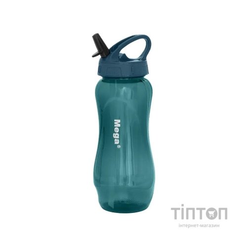 Пляшка для води Mega Tritan 0,65 л Blue (0717040678020BLUE)