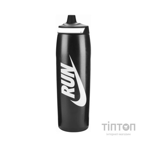 Пляшка для води Nike REFUEL BOTTLE 32 OZ N.101.5419.069.32 чорний, білий 946 мл (197774013654)