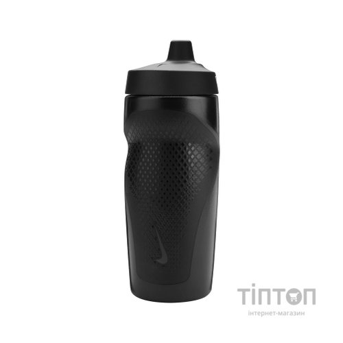 Пляшка для води Nike REFUEL BOTTLE GRIP 18 OZ N.100.9955.091.18 чорний 532 мл (887791762269)