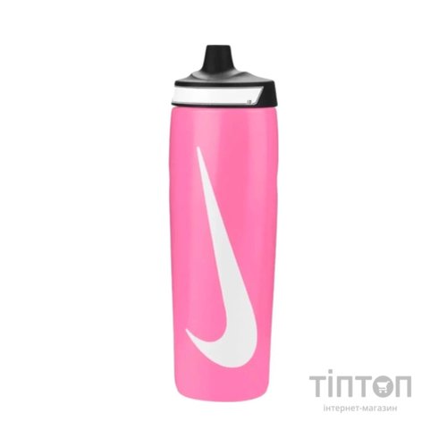 Пляшка для води Nike REFUEL BOTTLE GRIP 24 OZ N.101.0867.645.24 рожевий 709 мл (887791762443)