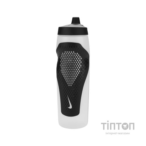 Пляшка для води Nike REFUEL BOTTLE GRIP 32 OZ N.100.9958.173.32 білий, чорний 946 мл (887791762122)