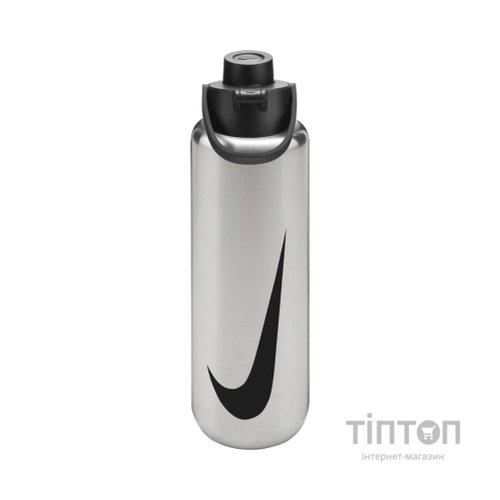 Пляшка для води Nike SS RECHARGE CHUG BOTTLE 32 OZ N.101.3800.953.32 сірий 946 мл (887791813343)