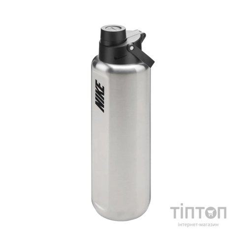 Пляшка для води Nike SS RECHARGE CHUG BOTTLE 32 OZ N.101.3800.953.32 сірий 946 мл (887791813343)
