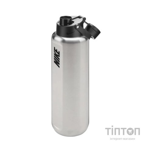 Пляшка для води Nike SS RECHARGE CHUG BOTTLE 32 OZ N.101.3800.953.32 сірий 946 мл (887791813343)