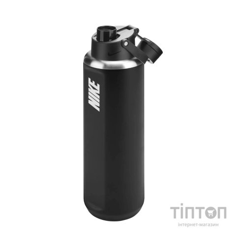 Пляшка для води Nike SS RECHARGE CHUG BOTTLE 32 OZ N.101.3810.044.32 чорний 946 мл (197774011209)