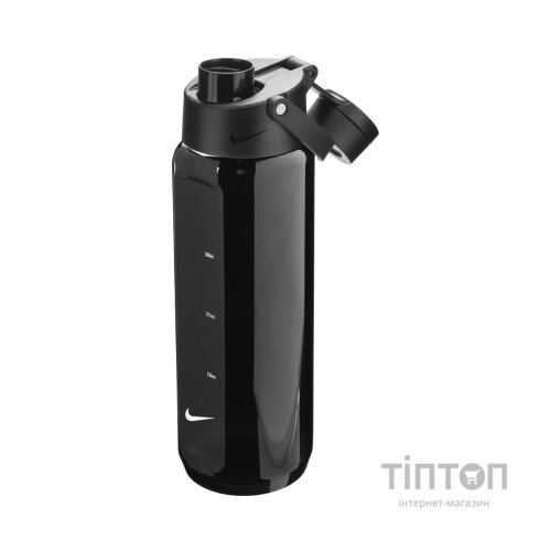 Пляшка для води Nike TR RECHARGE CHUG BOTTLE 24 OZ N.100.4320.044.24 чорний 709 мл (197774012428)