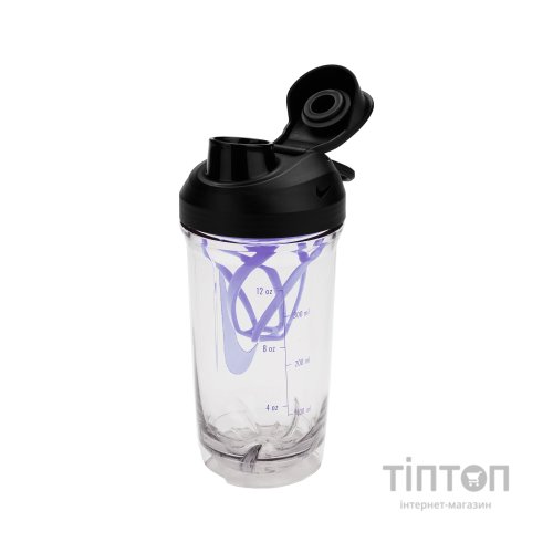 Пляшка для води Nike TR RECHARGE SHAKER BOTTLE 16 OZ N.101.2242.917.16 чорний 473 мл (887791792907)