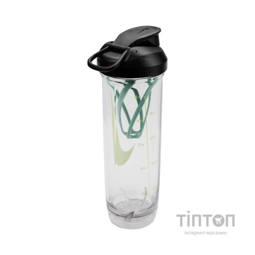 Пляшка для води Nike TR RECHARGE SHAKER BOTTLE 2.0 24 OZ N.101.0724.943.24 жовтий, зелений, чорний 709 мл (887791806147)
