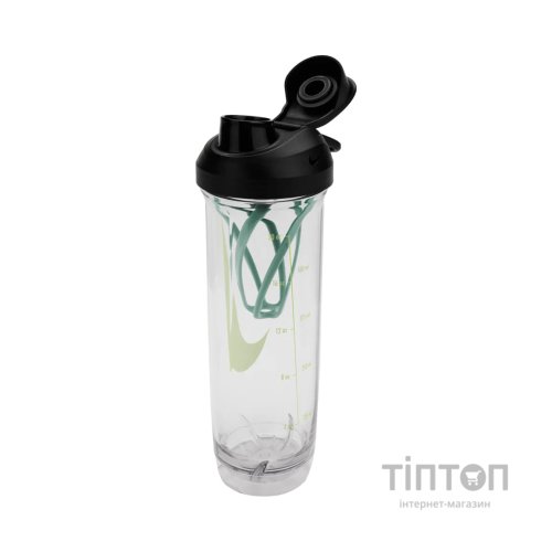 Пляшка для води Nike TR RECHARGE SHAKER BOTTLE 2.0 24 OZ N.101.0724.943.24 жовтий, зелений, чорний 709 мл (887791806147)