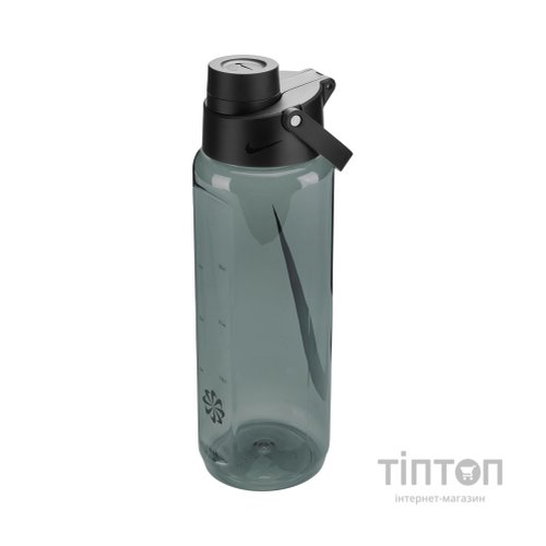 Пляшка для води Nike TR RENEW RECHARGE CHUG BOTTLE 24 OZ N.100.7636.044.24 чорний 709 мл (887791805522)