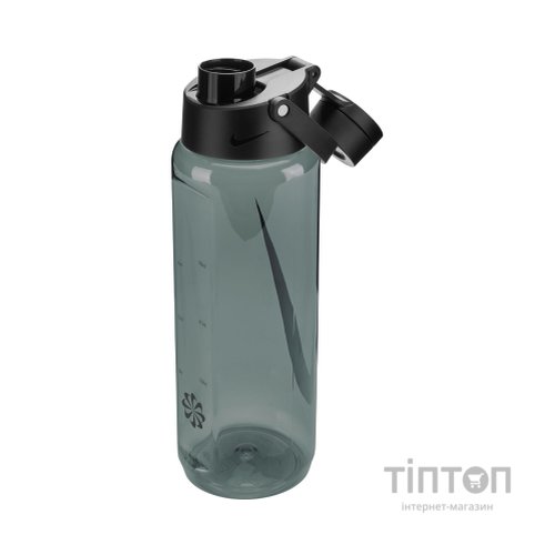 Пляшка для води Nike TR RENEW RECHARGE CHUG BOTTLE 24 OZ N.100.7636.044.24 чорний 709 мл (887791805522)