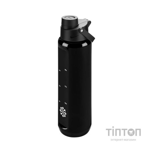 Пляшка для води Nike TR RENEW RECHARGE CHUG BOTTLE 24 OZ N.100.9669.093.24 чорний 709 мл (887791794352)