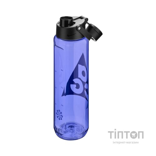 Пляшка для води Nike TR RENEW RECHARGE CHUG BOTTLE 24 OZ N.100.9669.568.24 синій 709 мл (197774011575)