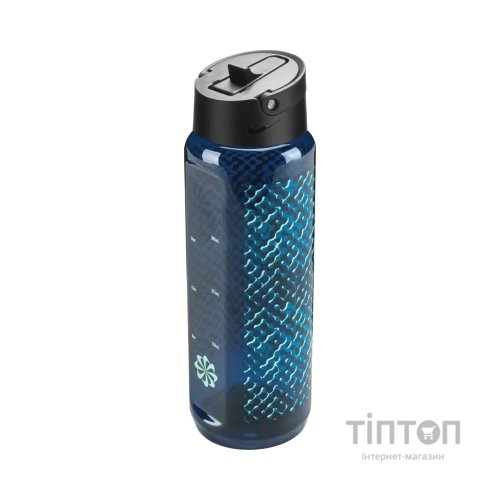 Пляшка для води Nike TR RENEW RECHARGE STRAW BOTTLE 24 OZ N.100.7643.459.24 темно-синій 709 мл (887791805782)