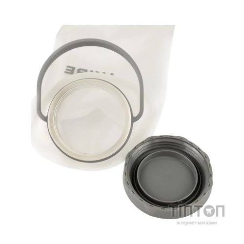 Пляшка для води Tribe Soft Bottle 1 л TPU м'яка crystal-white (T-FE-0023-crystal-white)