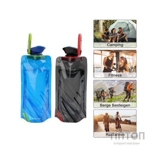 Пляшка для води XoKo ChildCare 001 Black (XK-BOTL001-BK)