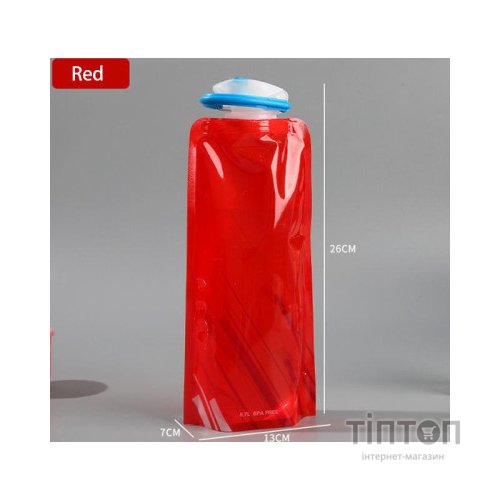 Пляшка для води XoKo ChildCare 001 Red (XK-BOTL001-RD)