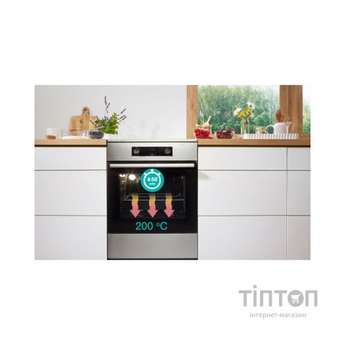 Плита Gorenje GEC5C41SG електрична склокерамічна, 70л, 50x60см, дисплей, прог (GEC5C41SG)