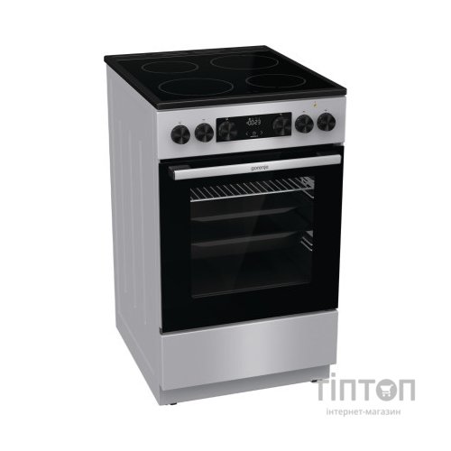 Плита Gorenje GEC5C41SG електрична склокерамічна, 70л, 50x60см, дисплей, прог (GEC5C41SG)